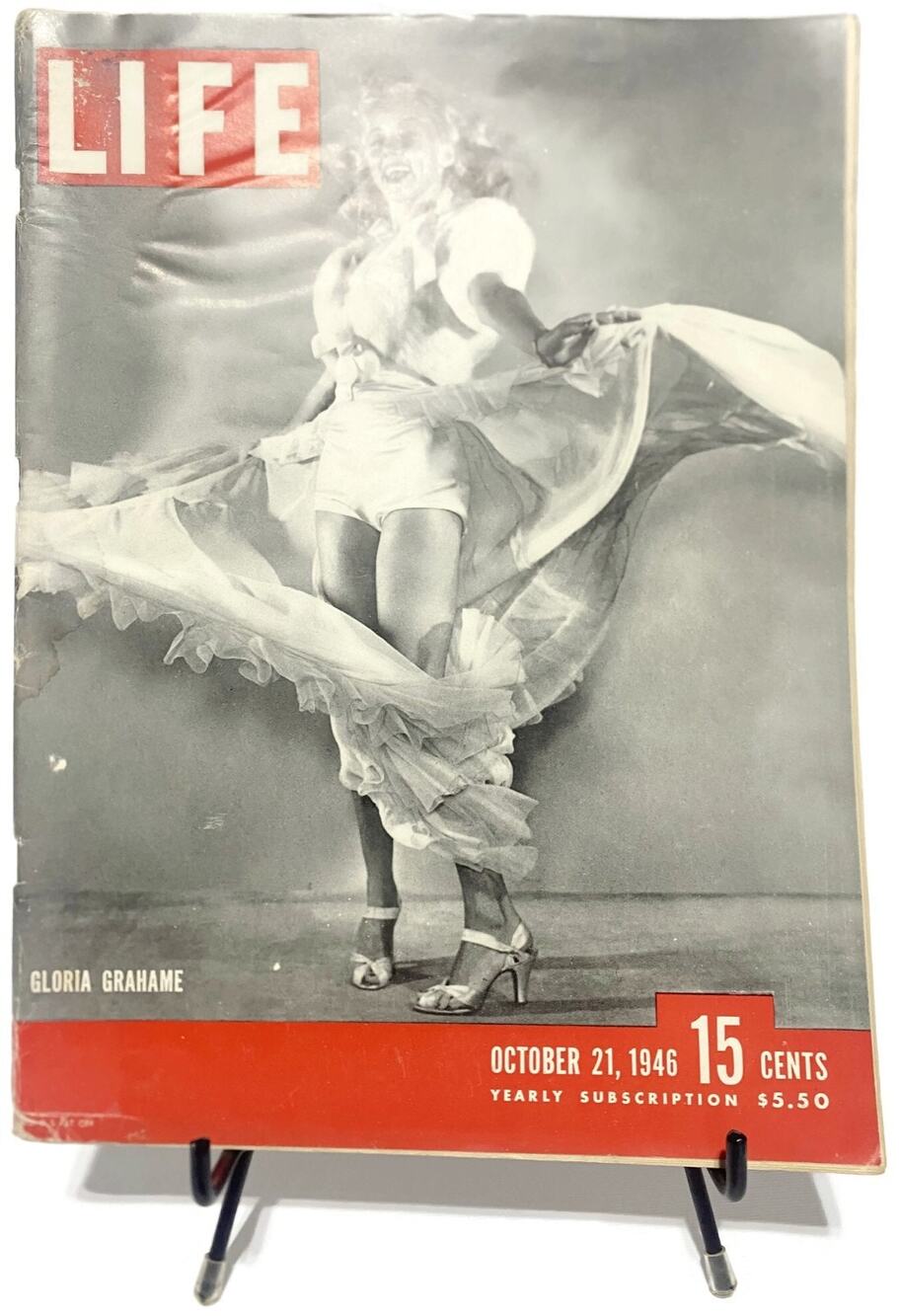 LIFE Magazine October 21 1946 Gloria Grahame Cover Vintage Original
